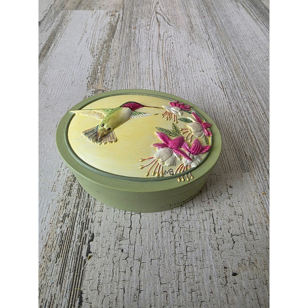 Marjolein bastin‎ hummingbird sketchbook jewelry box trinket